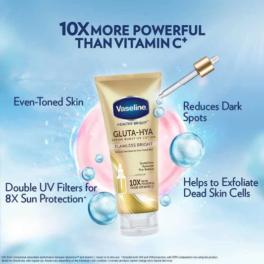 Vaseline - Gluta-HYA Lotion Flawless Bright - 330ml