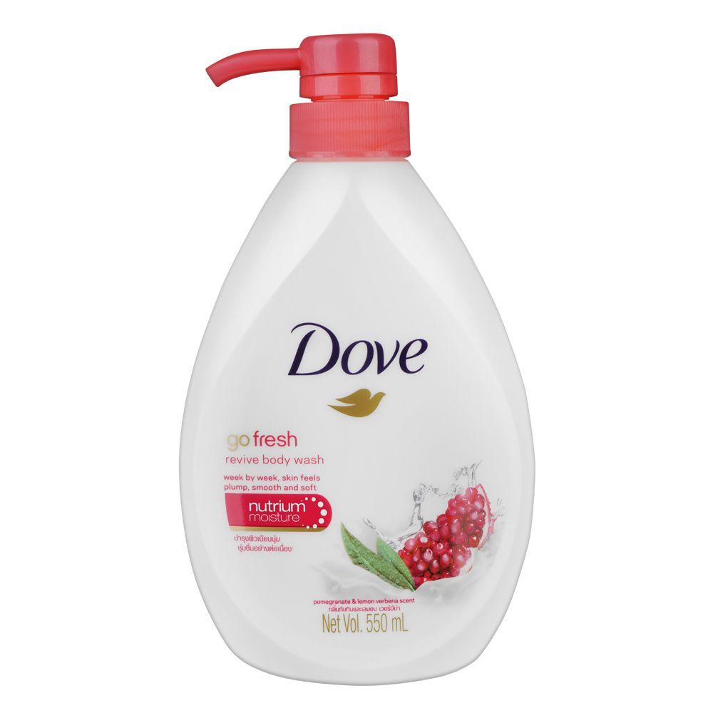 Dove Body Wash with Pump, 550ml