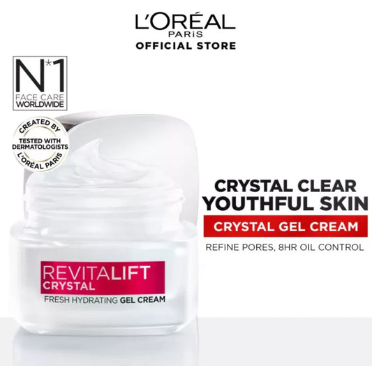 L'Oreal Paris Revitalift Crystal Fresh Gel Cream - 50Ml