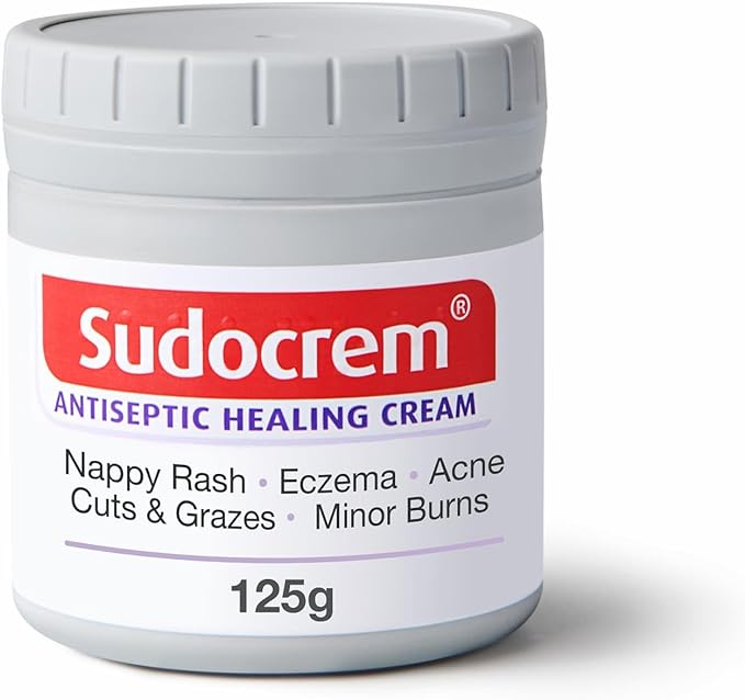 Sudocrem Antiseptic Nappy Rash Healing Cream, 125g