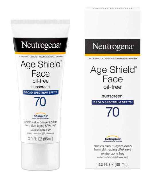 Neutrogena Age Shield Oil-Free Face Sunscreen Spf70 88Ml