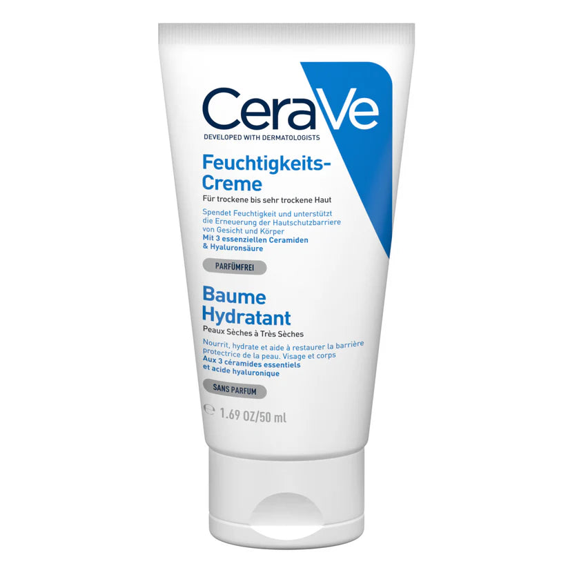 Cerave - Moisturizing Cream For Dry Skin 50Ml - German Language