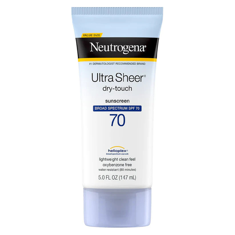 Neutrogena Ultra Sheer Dry-Touch Spf 70 Sunscreen Lotion 147 Ml