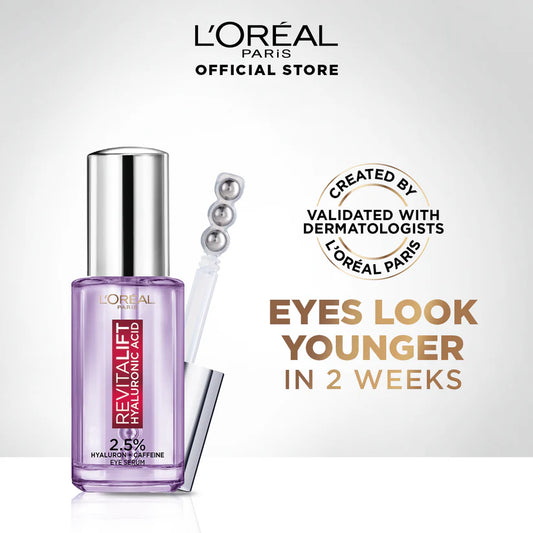 L'Oreal Paris Revitalift 1.5% Hyaluronic Acid + 1% Caffeine Eye Serum