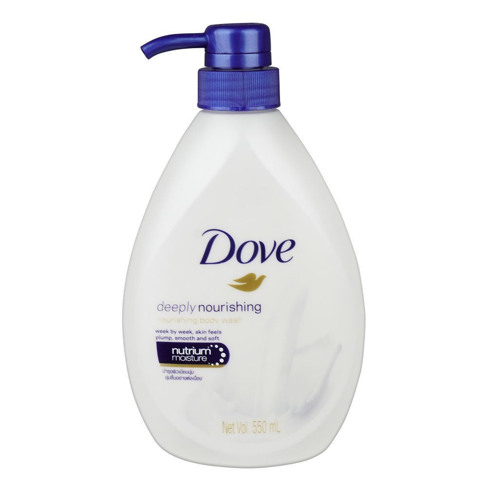 Dove Body Wash with Pump, 550ml