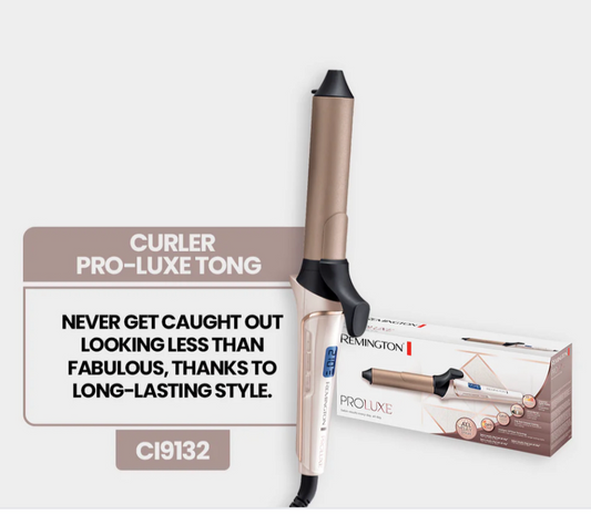 Remington Curler Pro-Luxe Tong - Ci9132