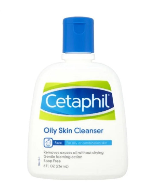 Cetaphil Oily Skin Cleanser Face For Oily Combination Skin 236Ml