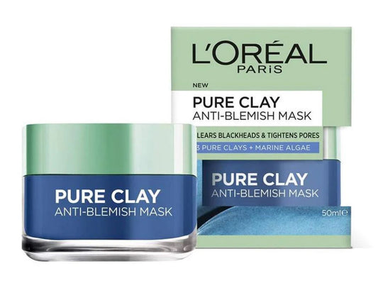 L'Oreal Paris Pure Clay Mask Anti-Blemish 50Ml