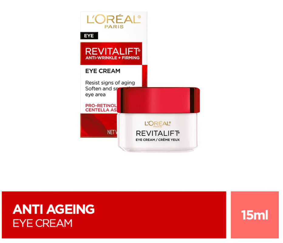 L'Oreal Revitalift Moisturizing Eye Anti-Wrinkle Cream 15Ml