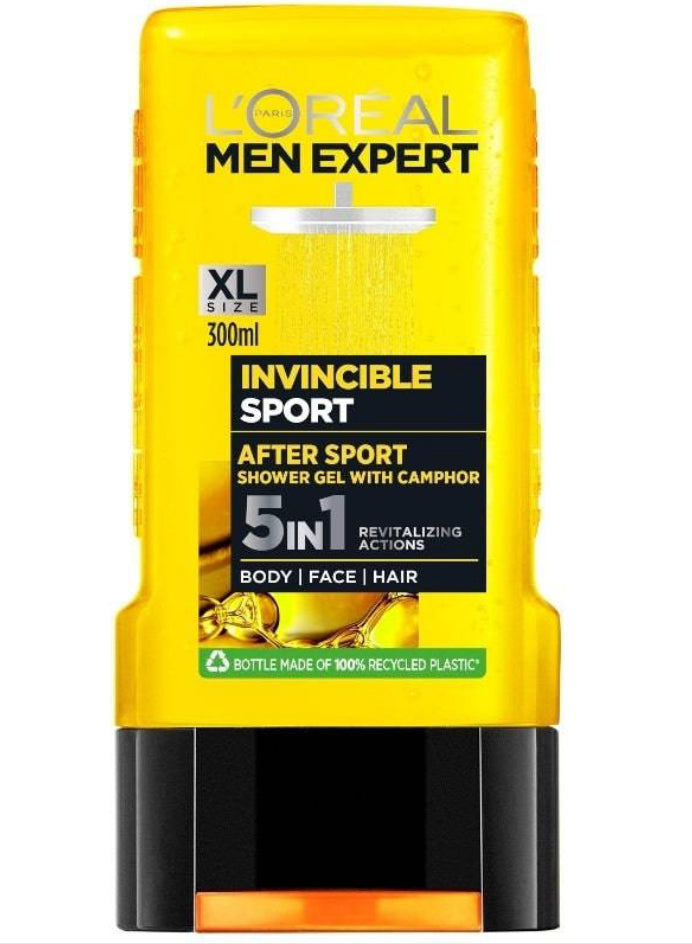 L'Oreal Men Expert Shower Gel Invincible Sport 300Ml