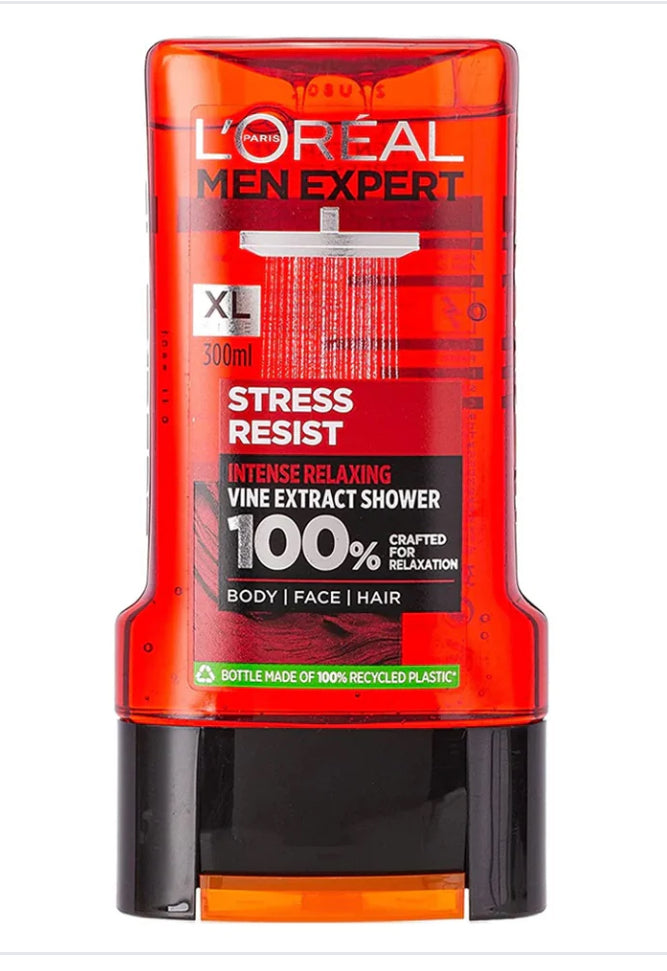 L'Oreal Men Expert Shower Gel Stress Resist Vine Extract 300Ml