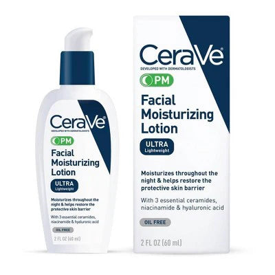 Cerave Facial Moisturizing Lotion Ultra Light Weight Pm 60Ml