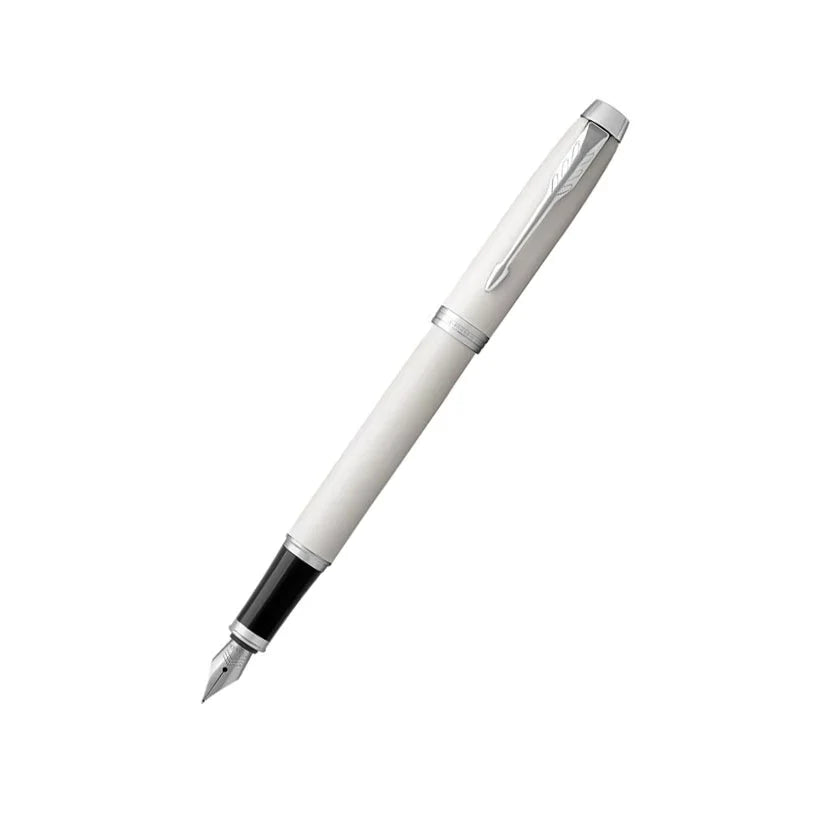 Parker IM White Lacquer Fountain Pen