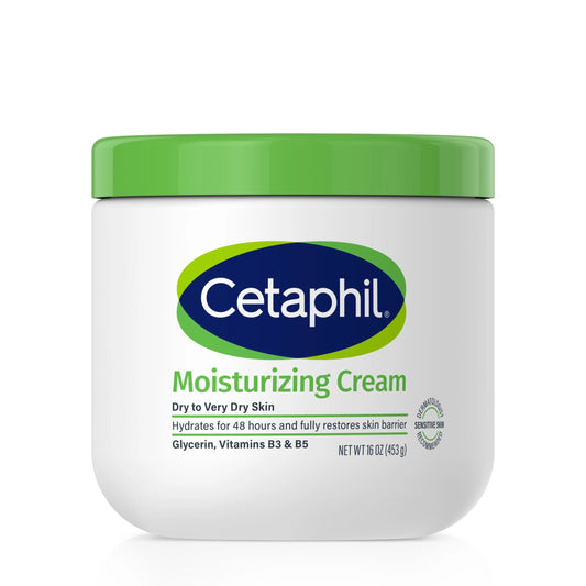 Cetaphil Moisturizing Cream Very Dry Sensitive Skin 16 Oz (453 G)