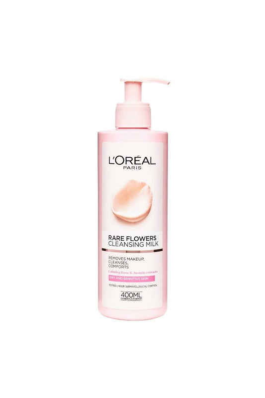 Loreal Rare Flower Sensitive Cleansing Milk 400ml