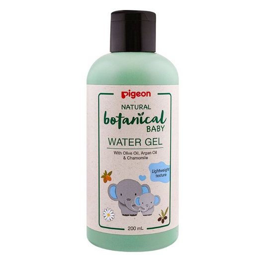 Pigeon Natural Botanical Olive Oil, Argan Oil & Chamomile Baby Water Gel, 200ml