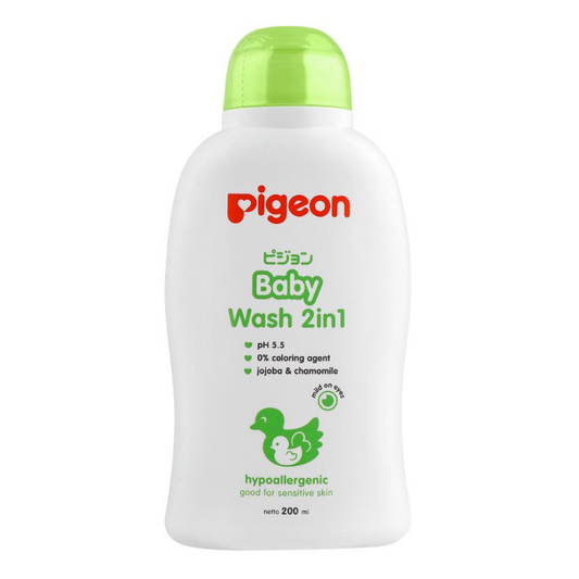 Pigeon Baby Wash 2-In-1, 200ml, IPR060417