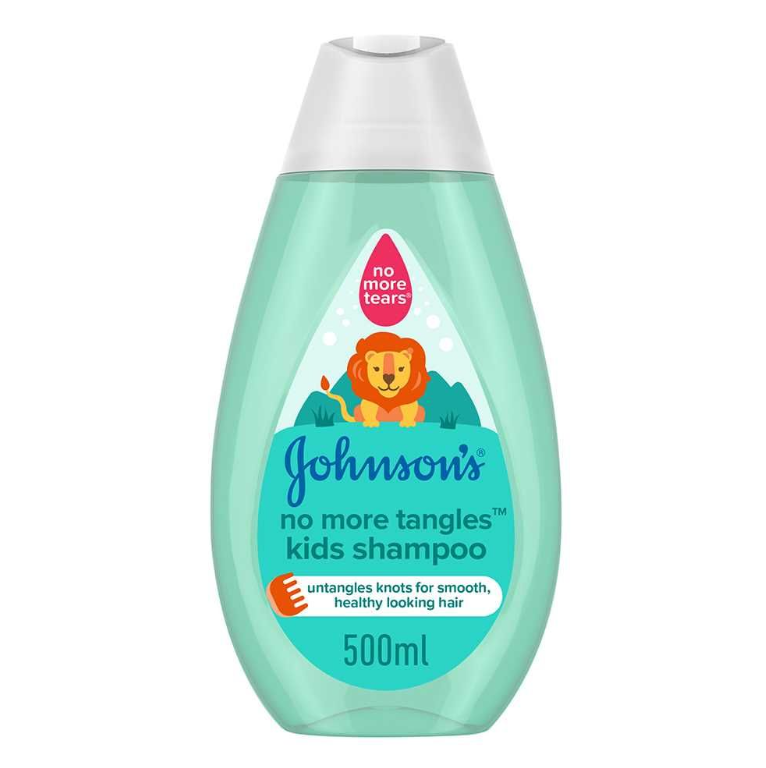 Johnson's No More Tangles Kids Shampoo, 500ml