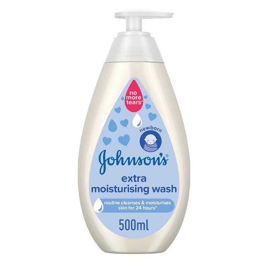 Johnson's Extra Moisturising Bath, Newborn, 500ml