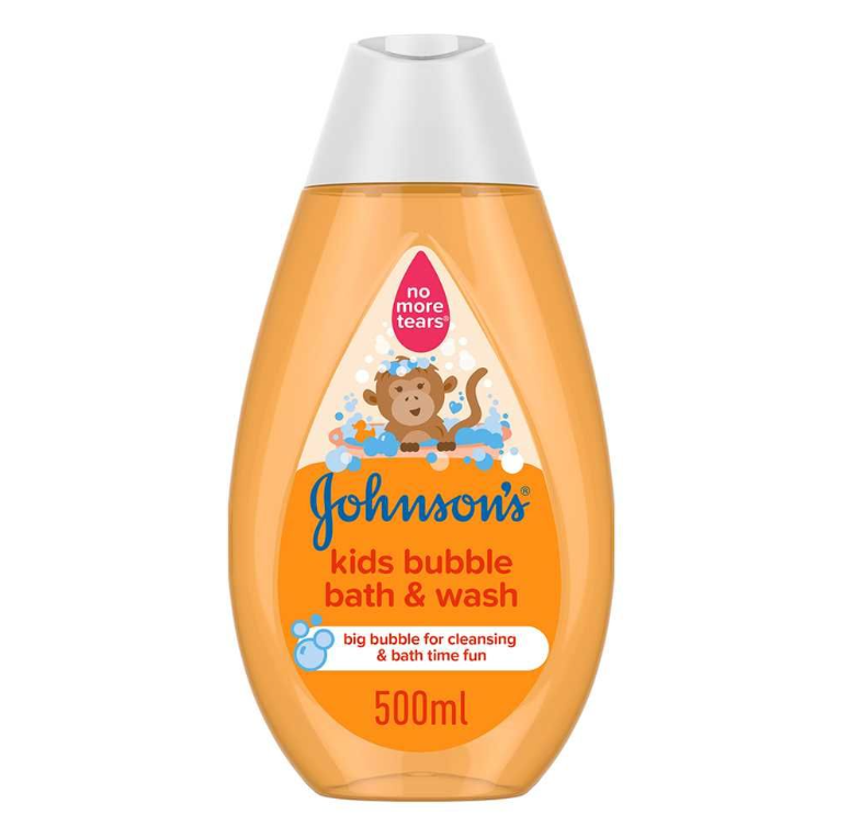 Johnson's Kids Bubble Bath & Wash, 500ml