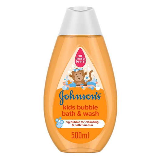 Johnson's Kids Bubble Bath & Wash, 500ml