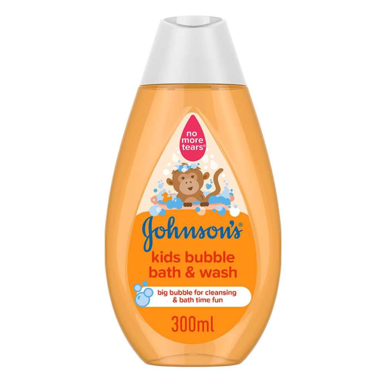 Johnson's Kids Bubble Bath & Wash, 300ml