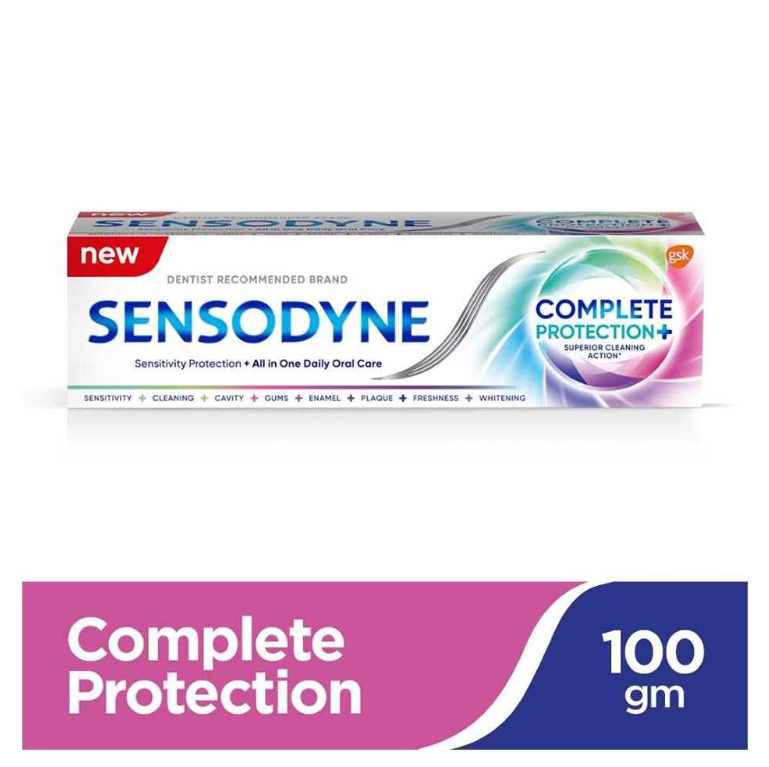 Sensodyne Complete Protection+ Fresh Breath, Superior Cleaning Action Toothpaste, 100g