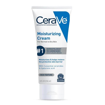 Cerave Moisturising Cream Rich Texture For Normal To Dry Skin 236Ml