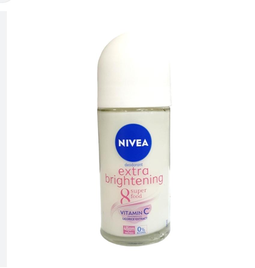 Nivea Extra Brightening 8 Superfood Deodorant Roll-On 50 ML