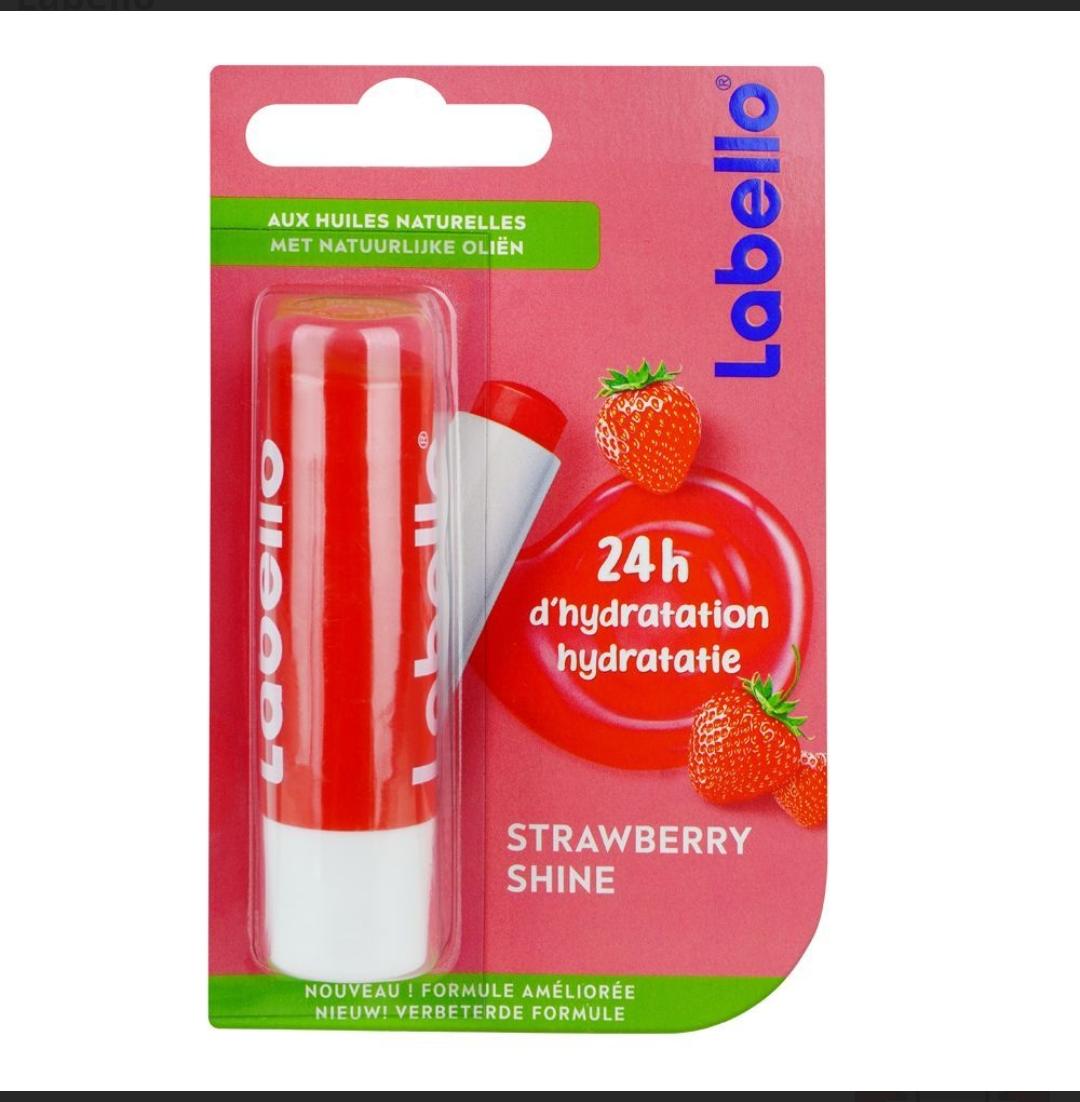 Labello Strawberry Shine Nourishing Lip Balm