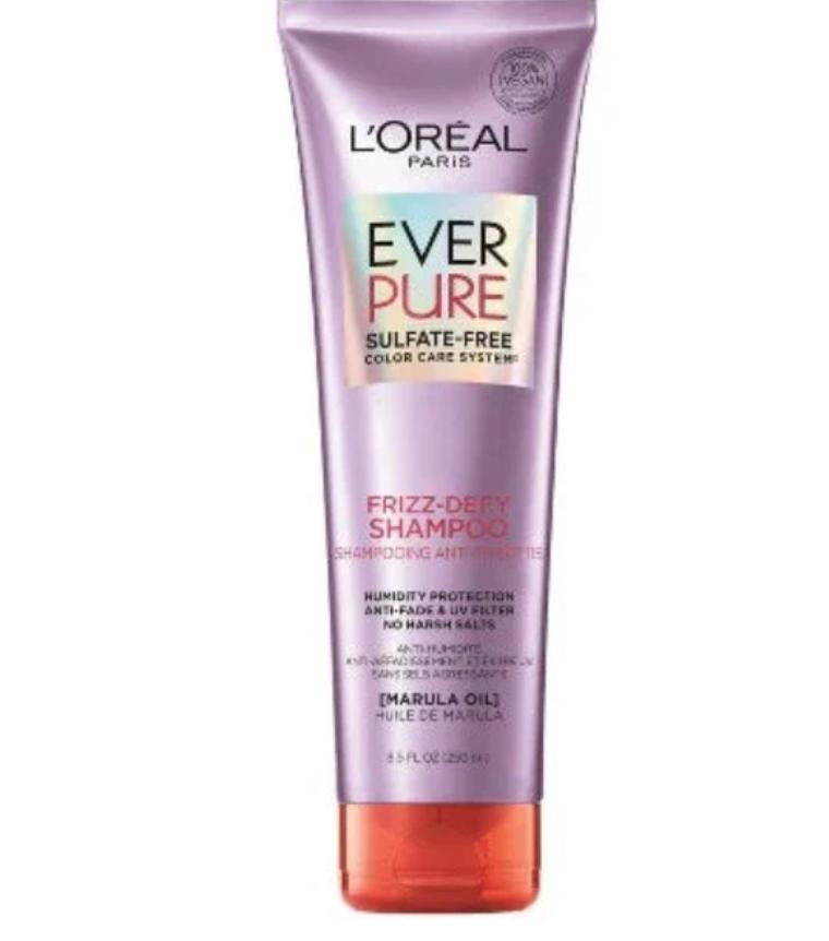 Loreal Ever Pure Marula Oil Frizz-Defy Shampoo 250ml