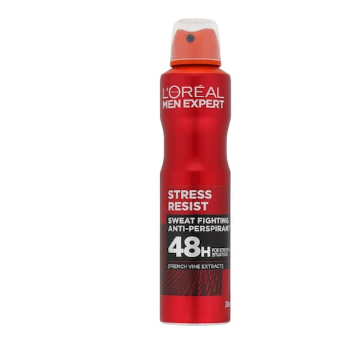 Loreal Expert Stress Resist Sweat Fighting Anti-Perspirant Spray 250 ml