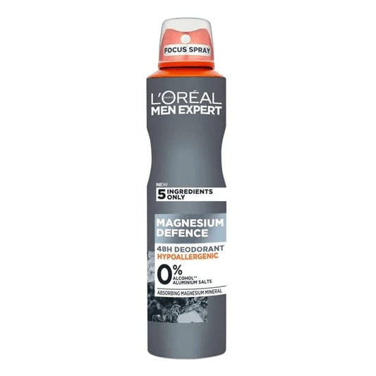 LOREAL MEN EXPERT MAGNESIUM DEFENCE DEODORANT SPRAY 250ML