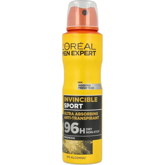 L'Oreal Men Expert Deodorant Spray - Invincible Sport - 250 ml