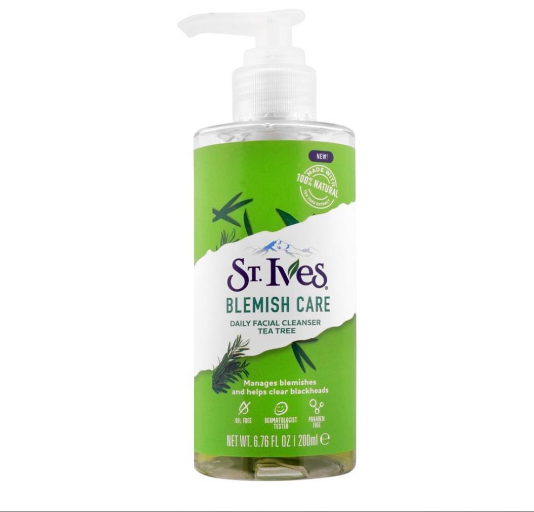 ST.Ives Blemish Tea Tree Facial Cleanser Wash 200ml