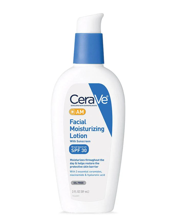 Cerave Facial Moisturizing Lotion With Sunscreen Spf 30 Am 89 Ml