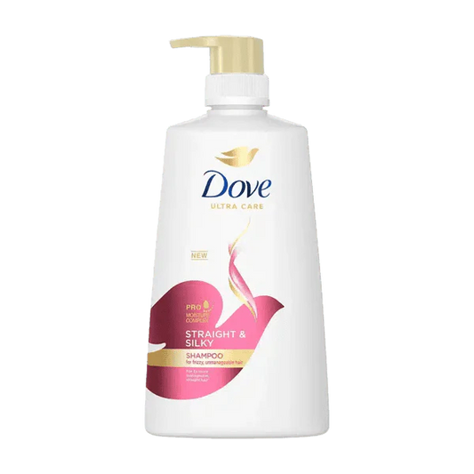 DOVE STRAIGHT AND SILKY SHAMPOO 680ML