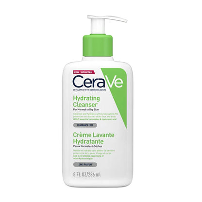 Cerave Hydrating Cleanser Normal To Dry Skin 8Oz/236Ml